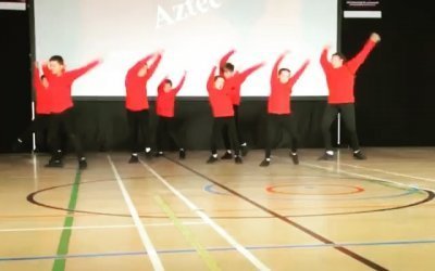 AZTEC killed it #goforgold #onecountryoneteam #idance #hiphopinternationaluk