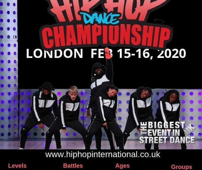 Announcing the UK Hip Hop Dance Championship 2020 – LONDON!